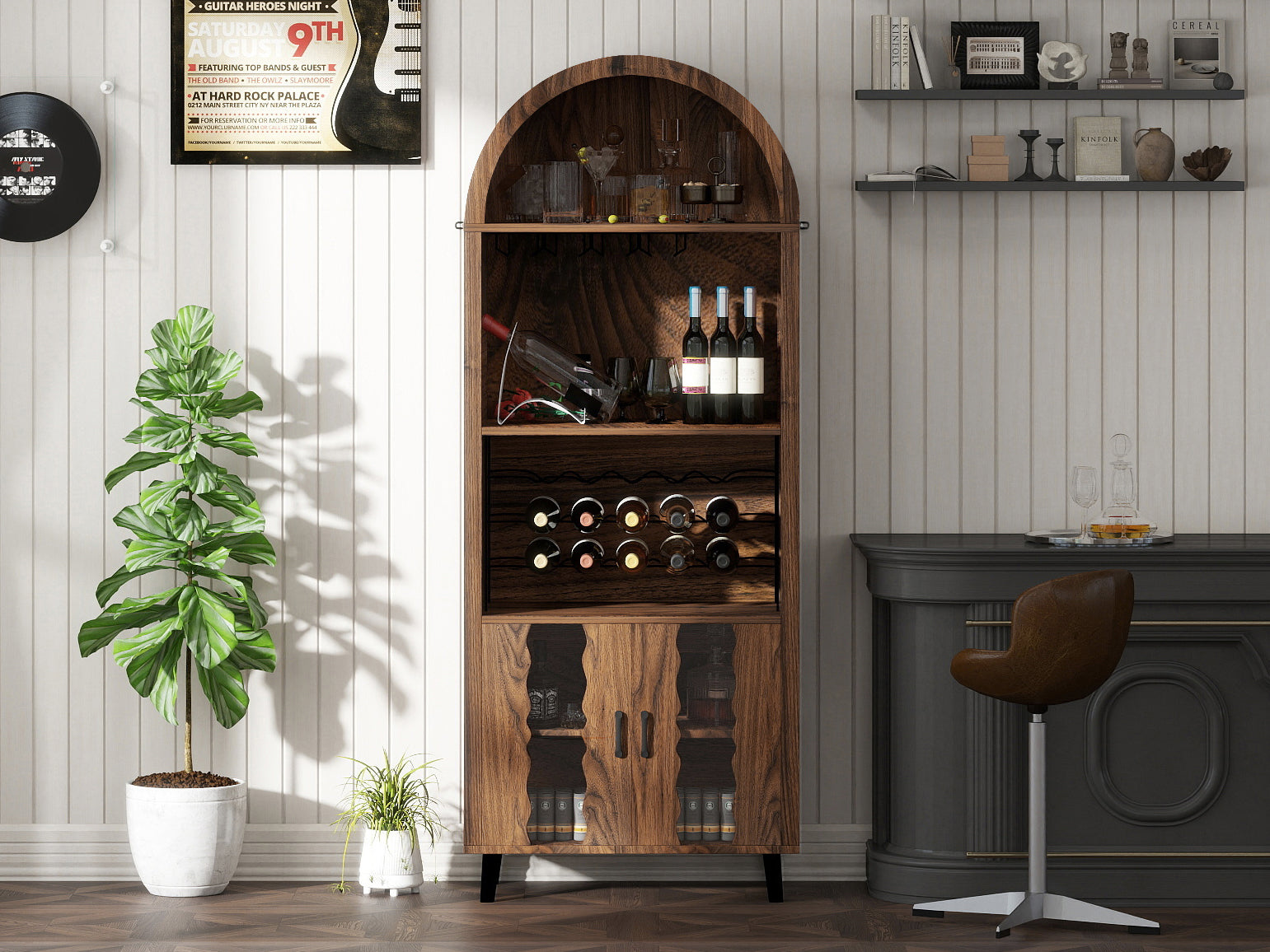 Lis Arched Shelf