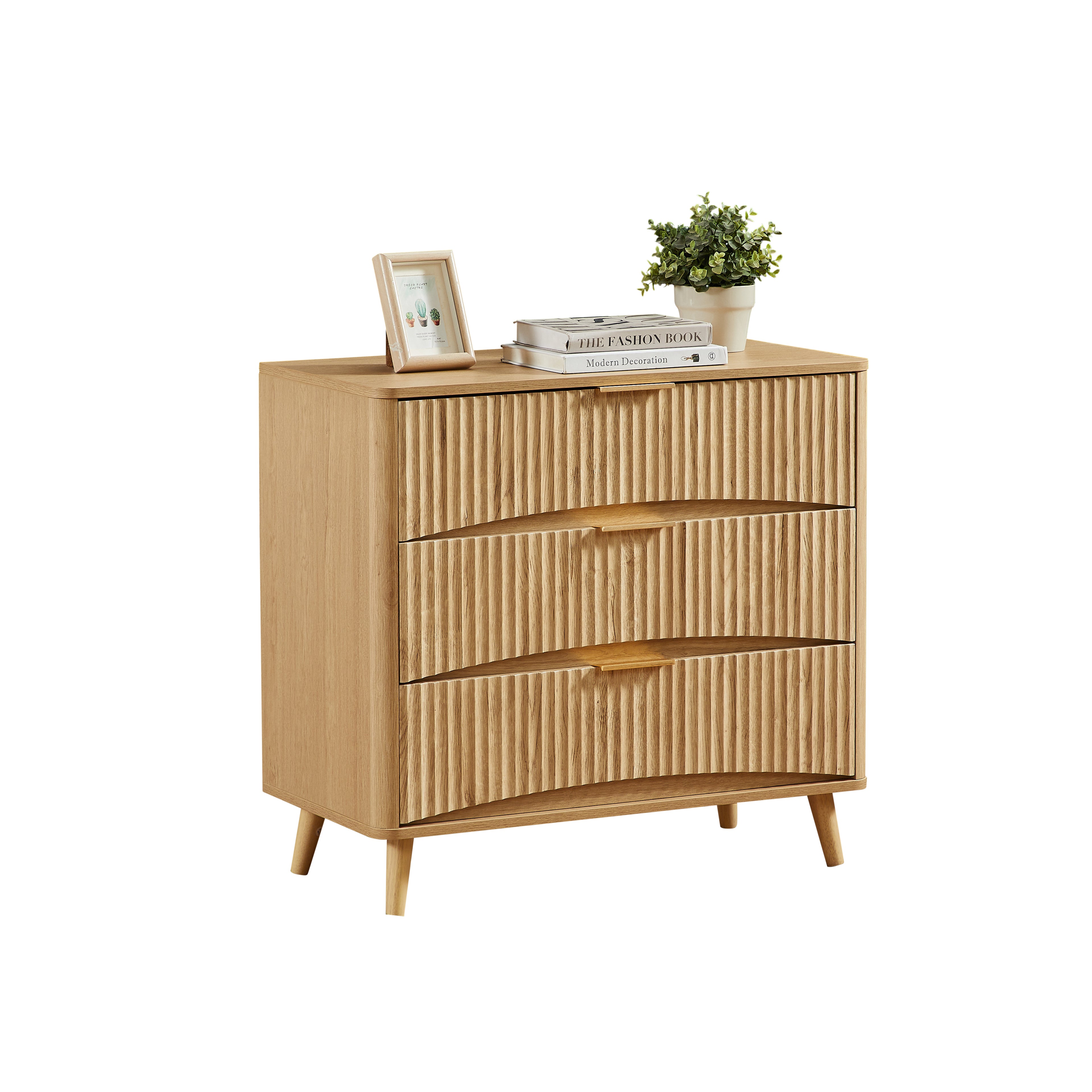Ulla Fluted Oak Dresser
