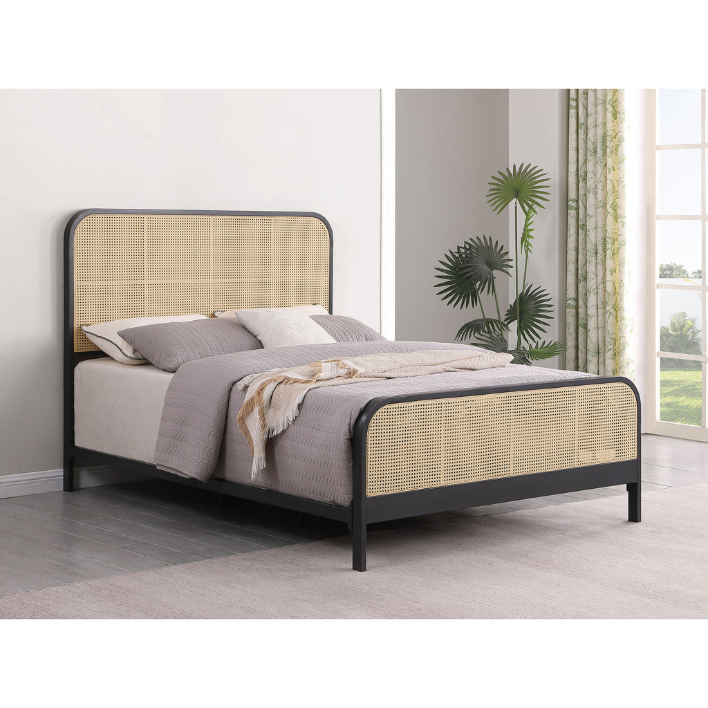 Janne Cane Queen Bed Frame
