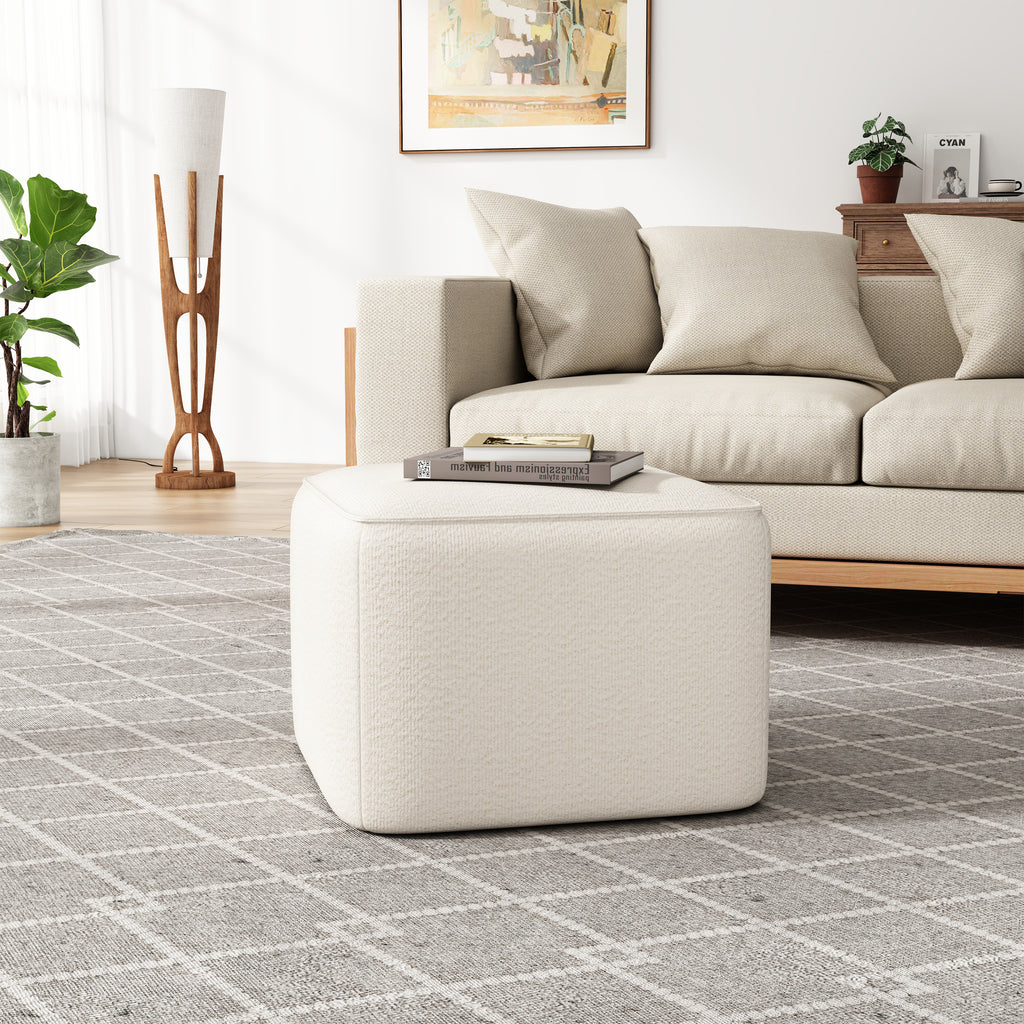 Vilja Boucle Ottoman