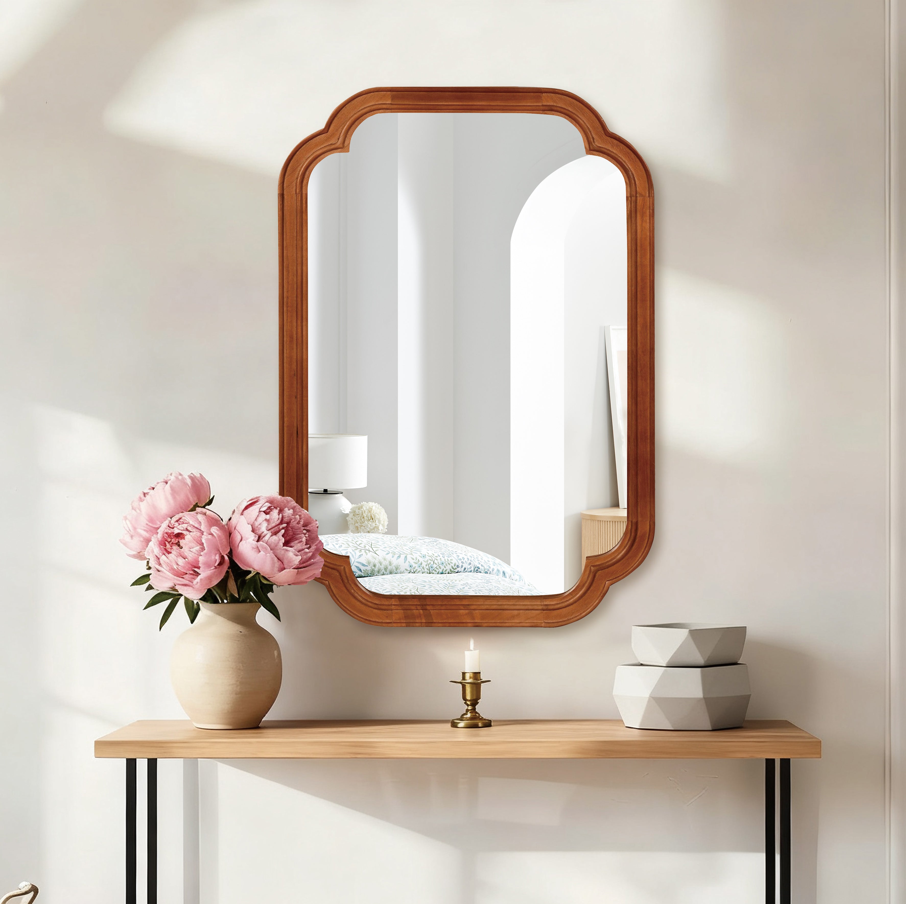 Mie Round Wall Mirror
