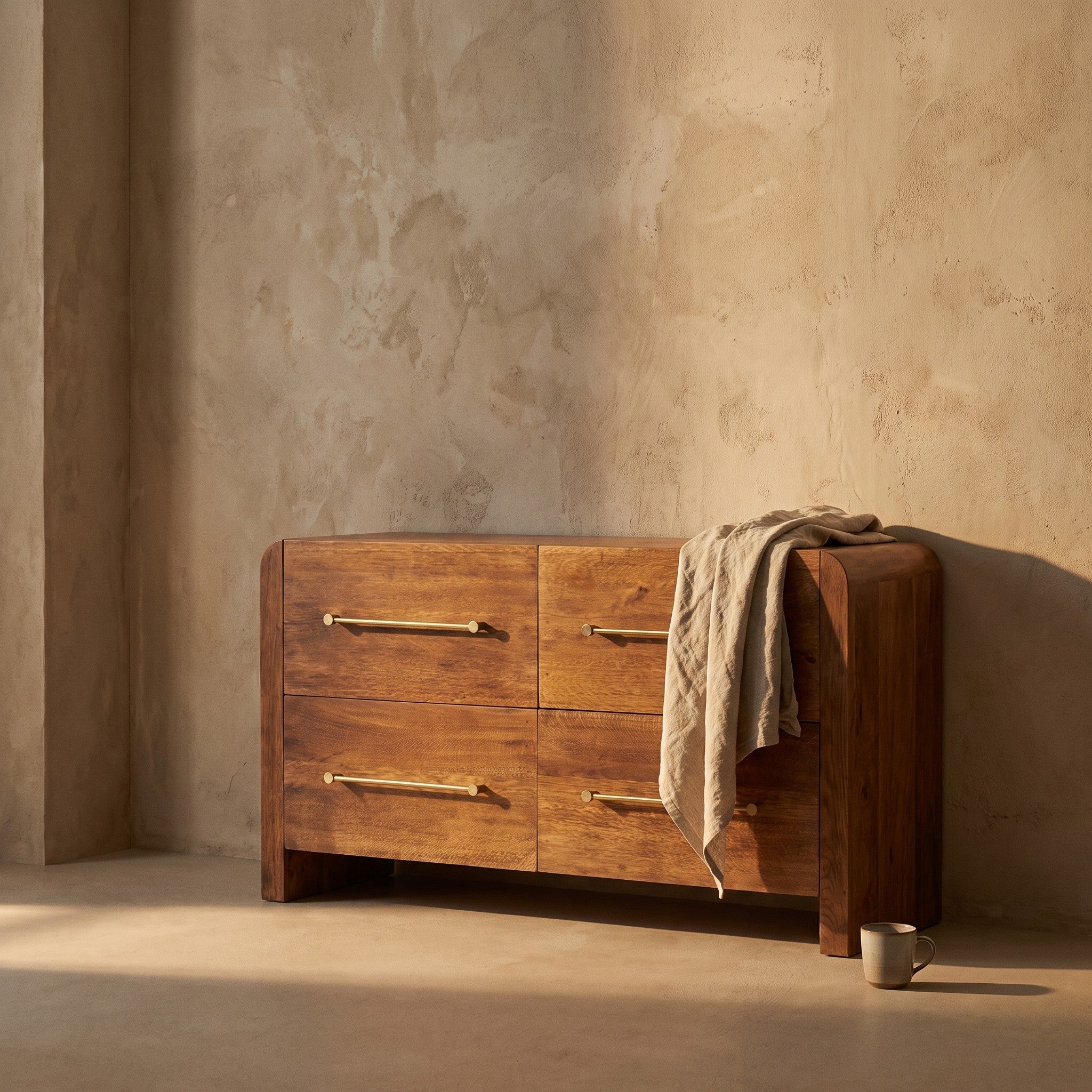 Calder Solid Wood Chest of Drawers