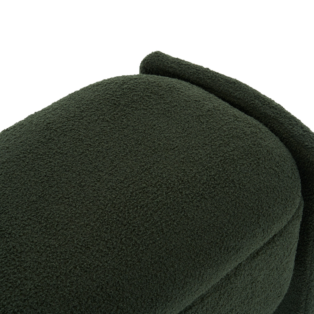 Casper Storage Boucle Ottoman