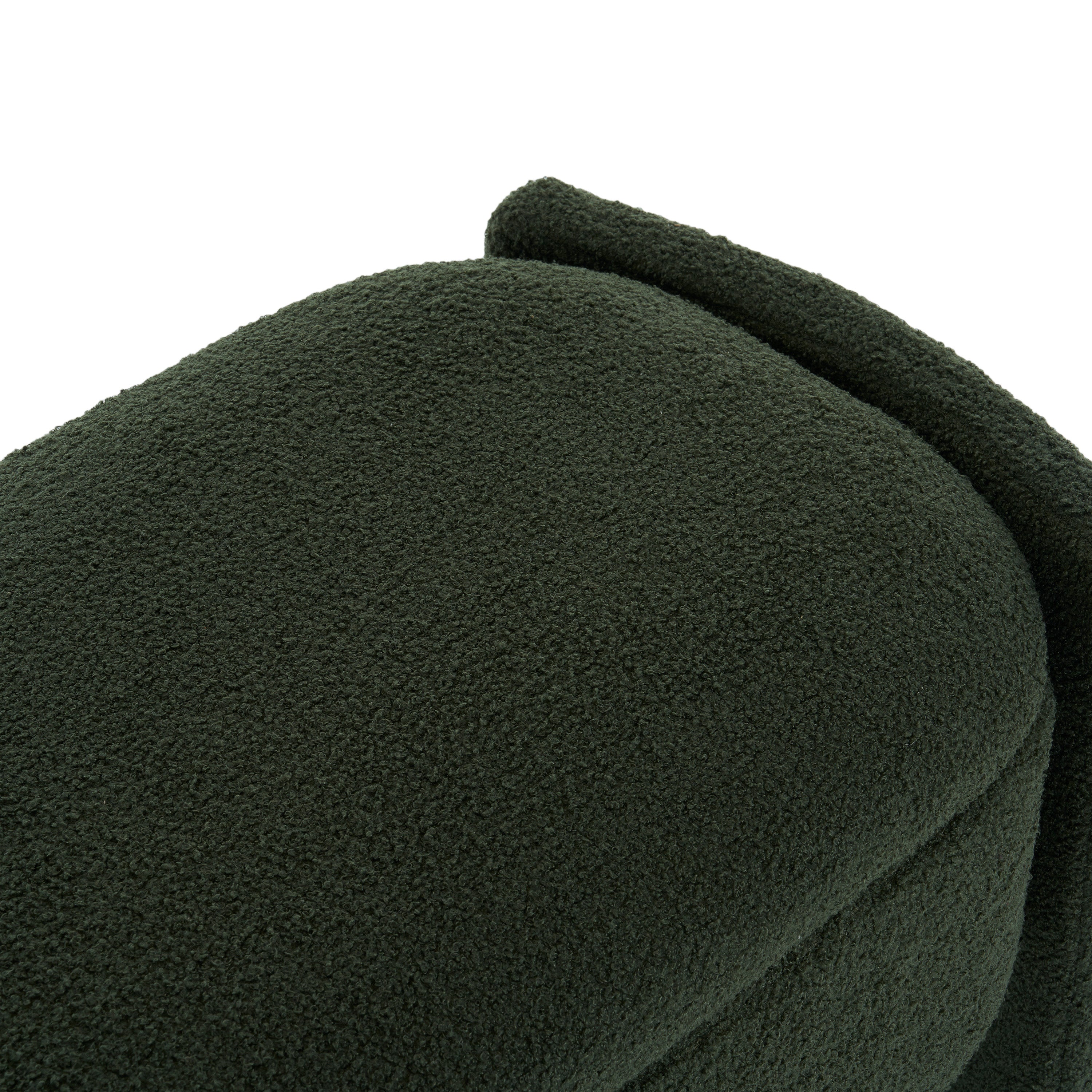 Casper Storage Boucle Ottoman