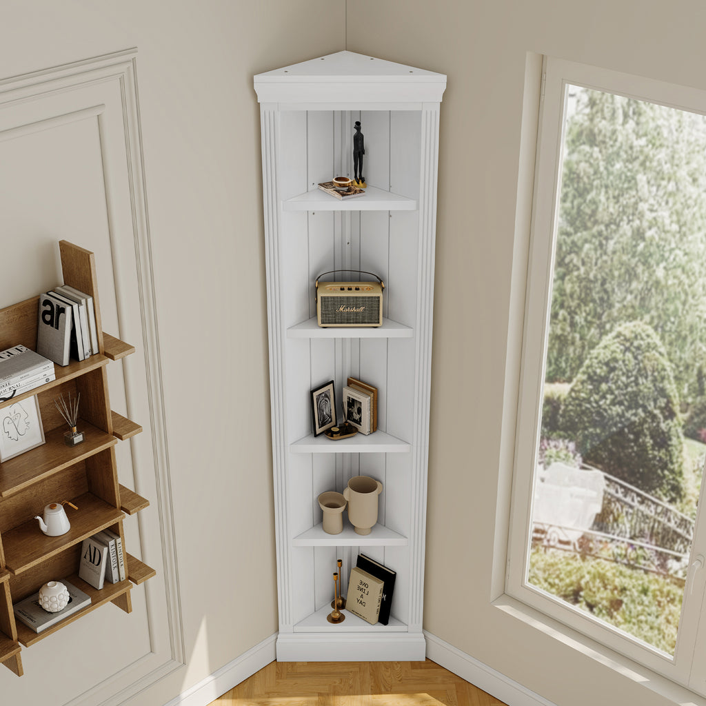 Tyra Storage Solid Wood Bookshelf