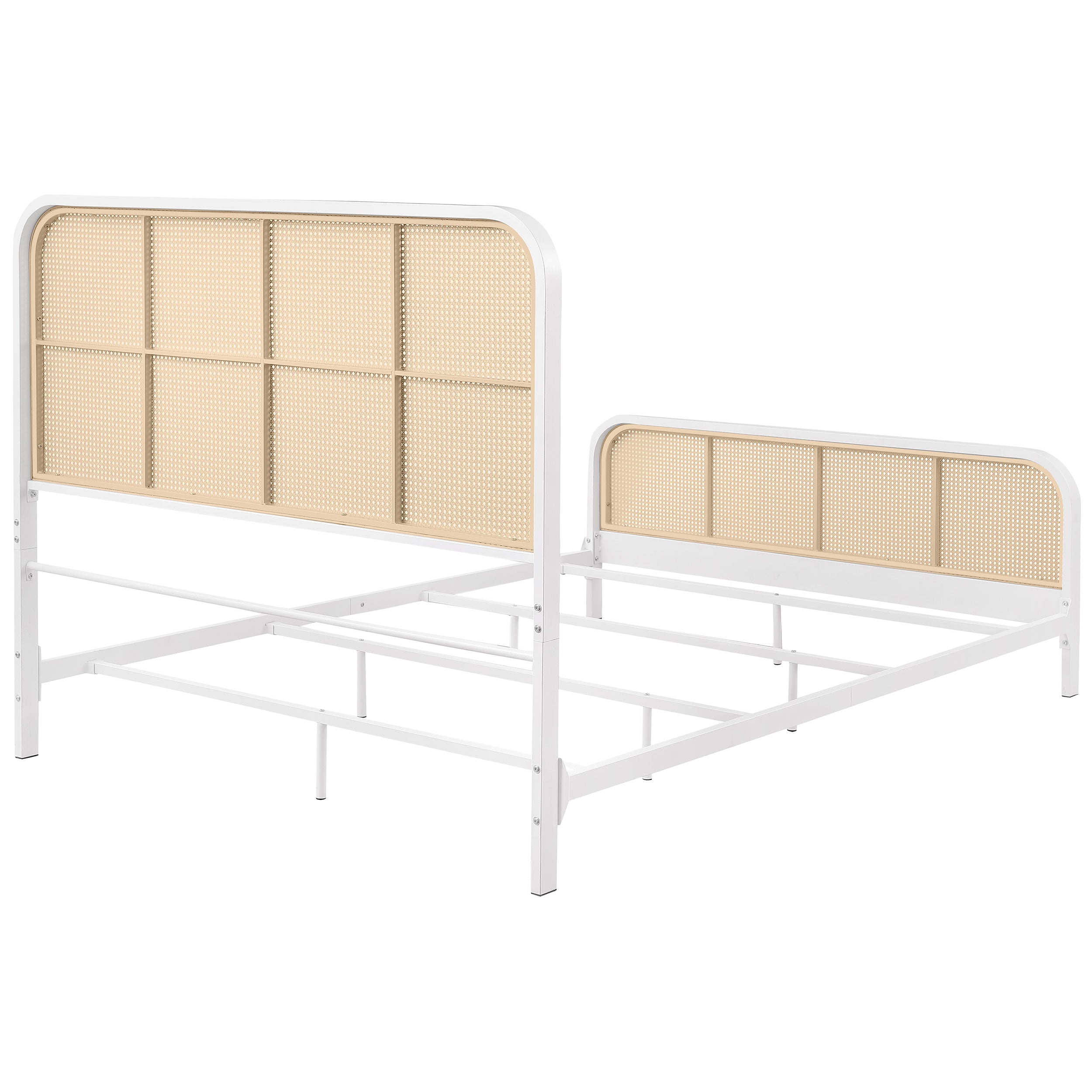 Halfdan Cane Queen Bed Frame