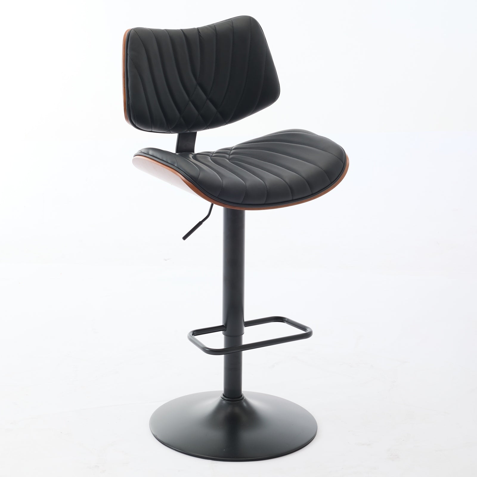 Cleo Swivel Walnut Dining Chair