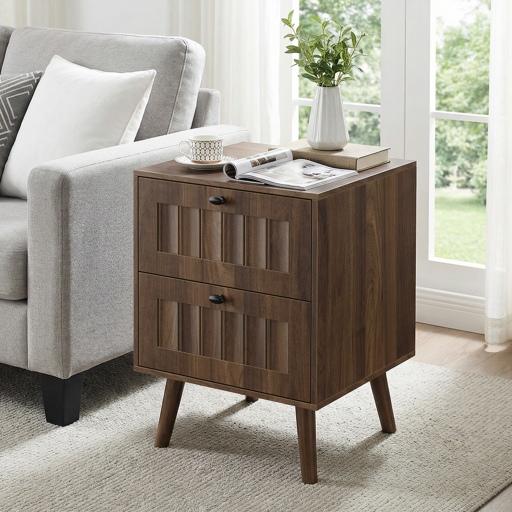 Viggo Walnut Nightstand