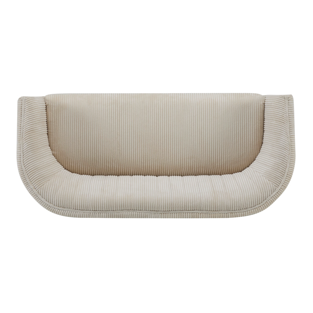 Rune Walnut Loveseat
