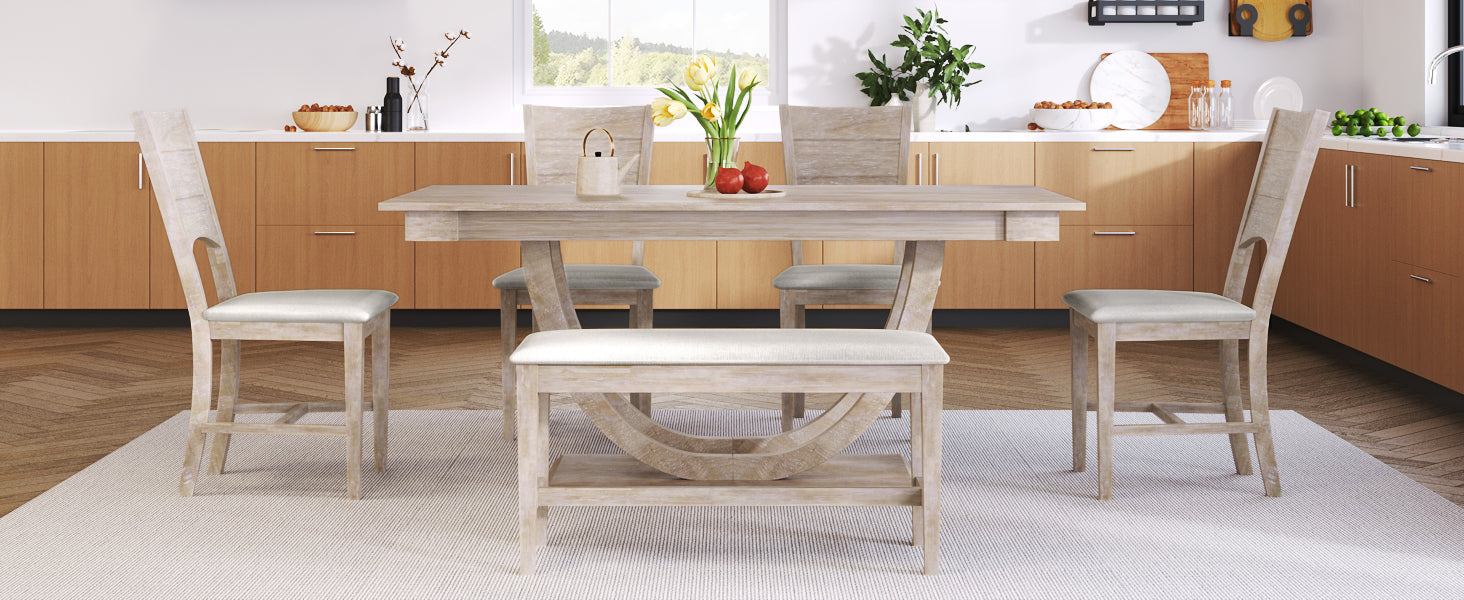 Gjord 6-Piece Round Dining Set