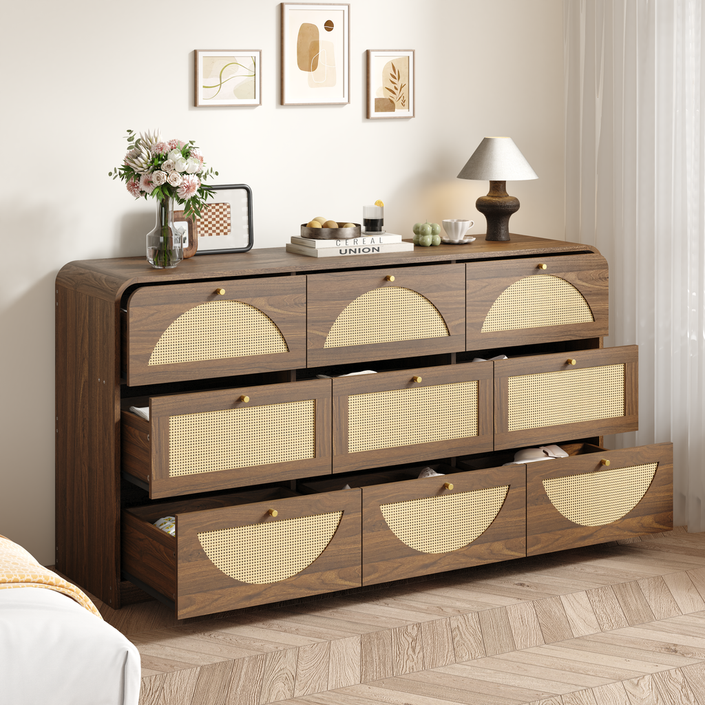 Hilde Storage Walnut Sideboard