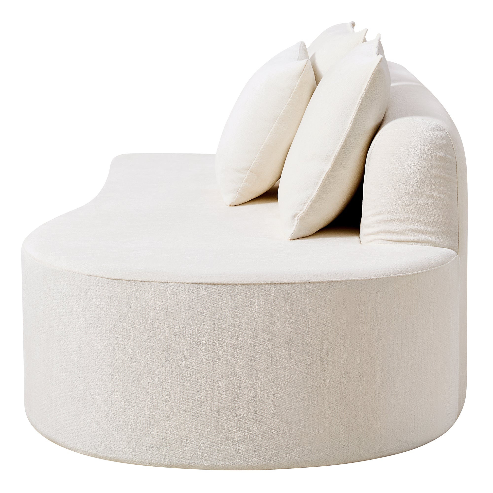 Ditte 2-Piece Curved Sectional Sofa