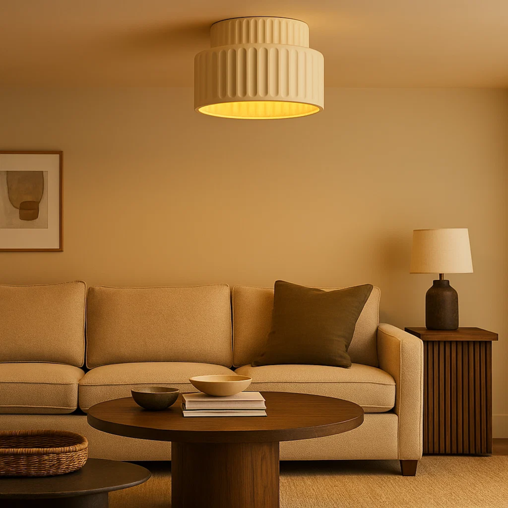 Moderne keramische plafondlamp