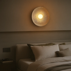 Japanse wandlamp met zacht licht