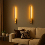 Moderne minimalistische lineaire strip wandlamp