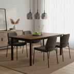 Nordic hanglamp met zwart glazen ontwerp