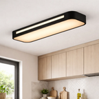 Minimalistische langwerpige LED-plafondlamp