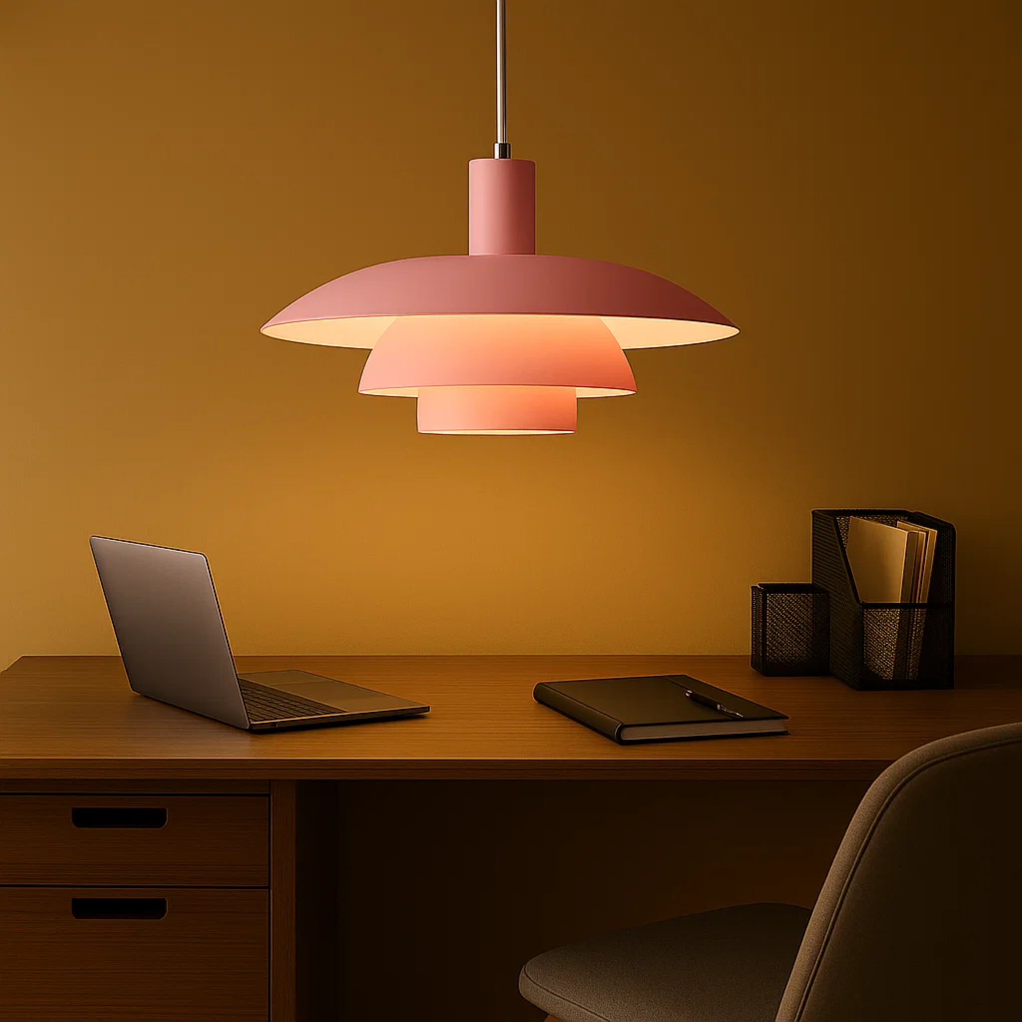 Kleurrijke scandinavische hanglamp