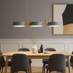 Scandinavische hanglamp met ronde bollen