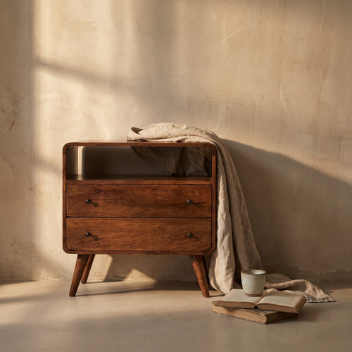 Beate Curved Chest of Drawers