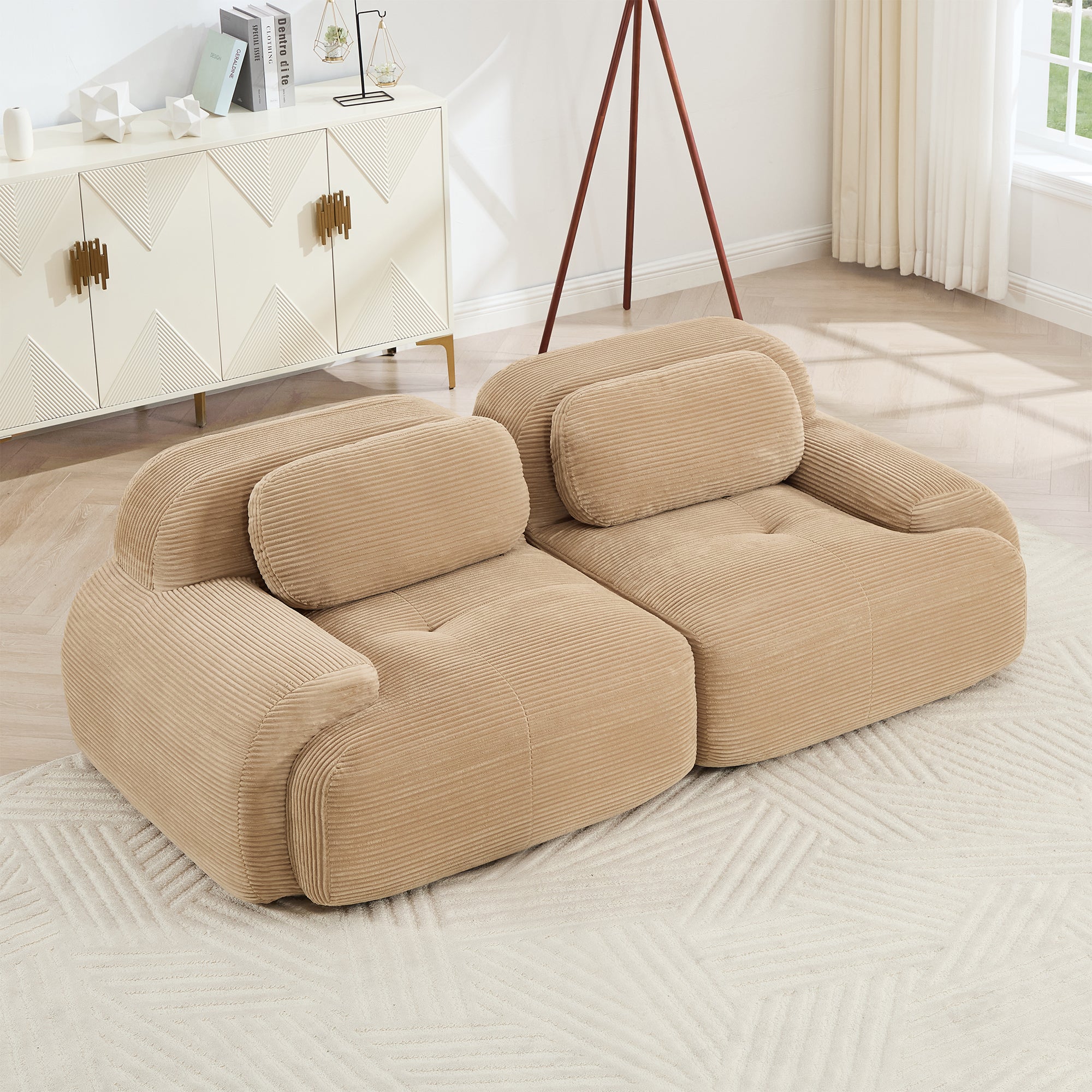 Bodil Curved 82" Sofa