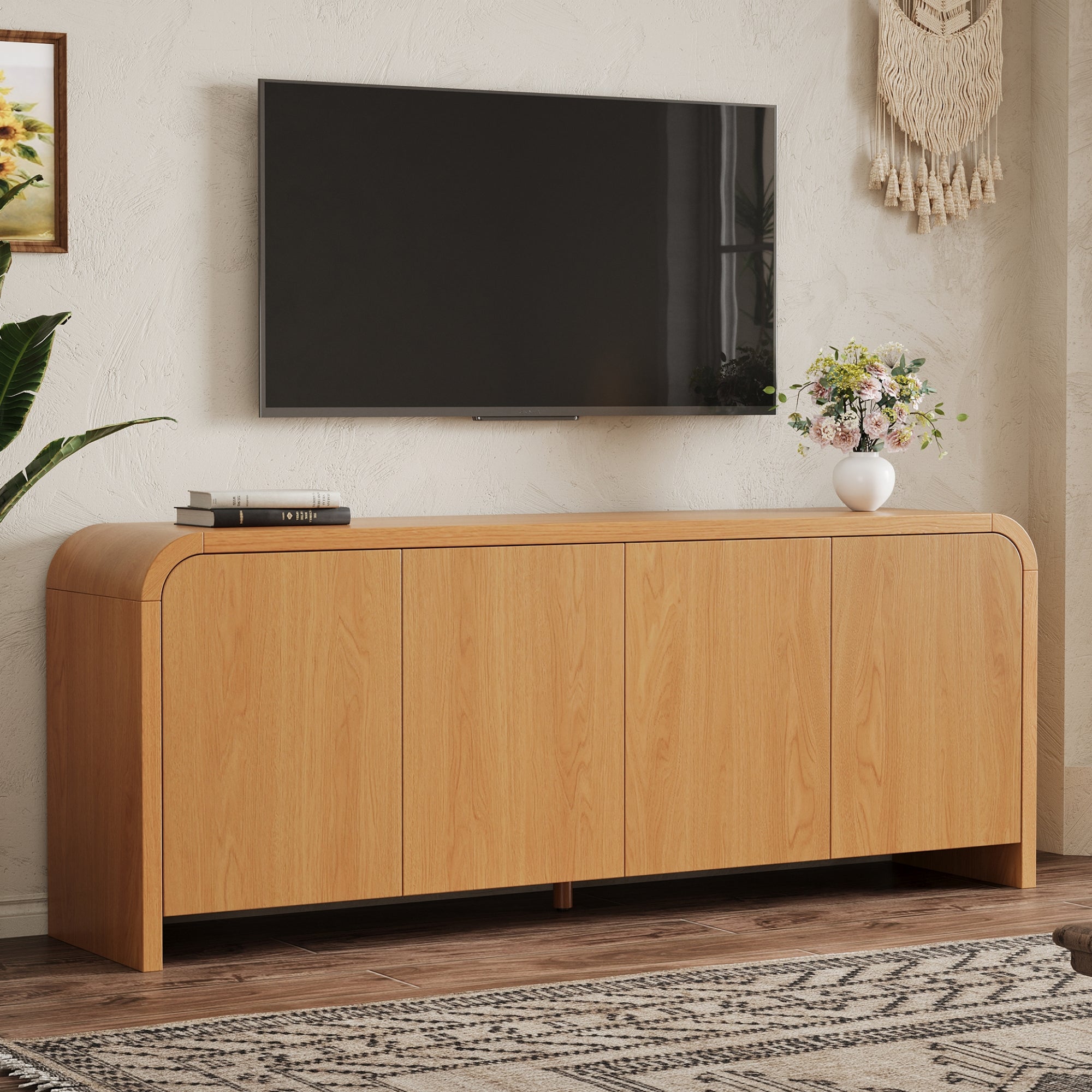 Ronja Curved TV Stand