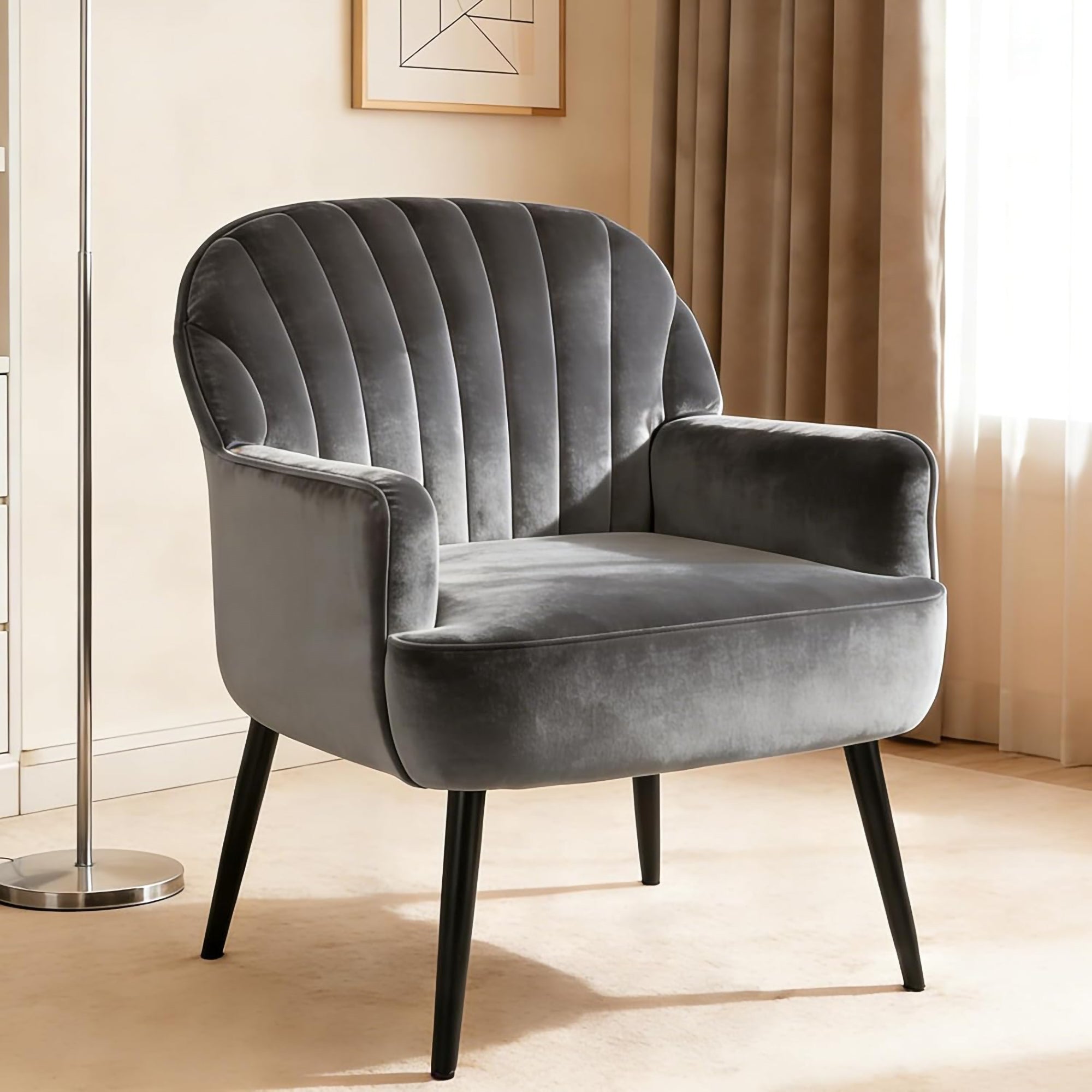 Zelda Velvet Dining Chair