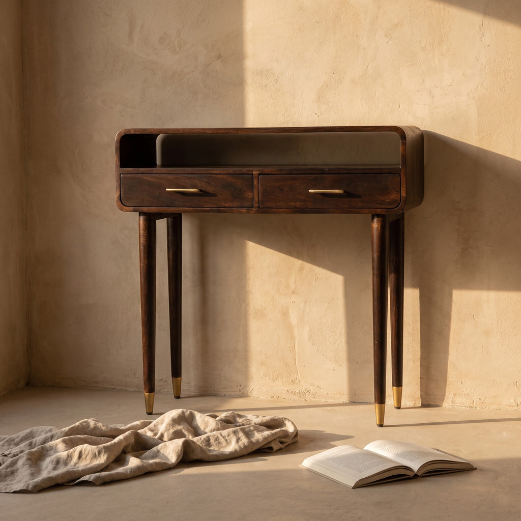 Tuva Solid Wood Console Table