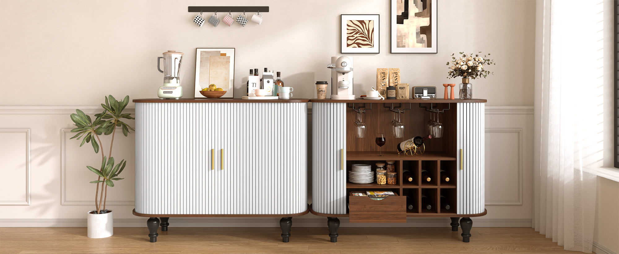 Merete Fluted Sideboard