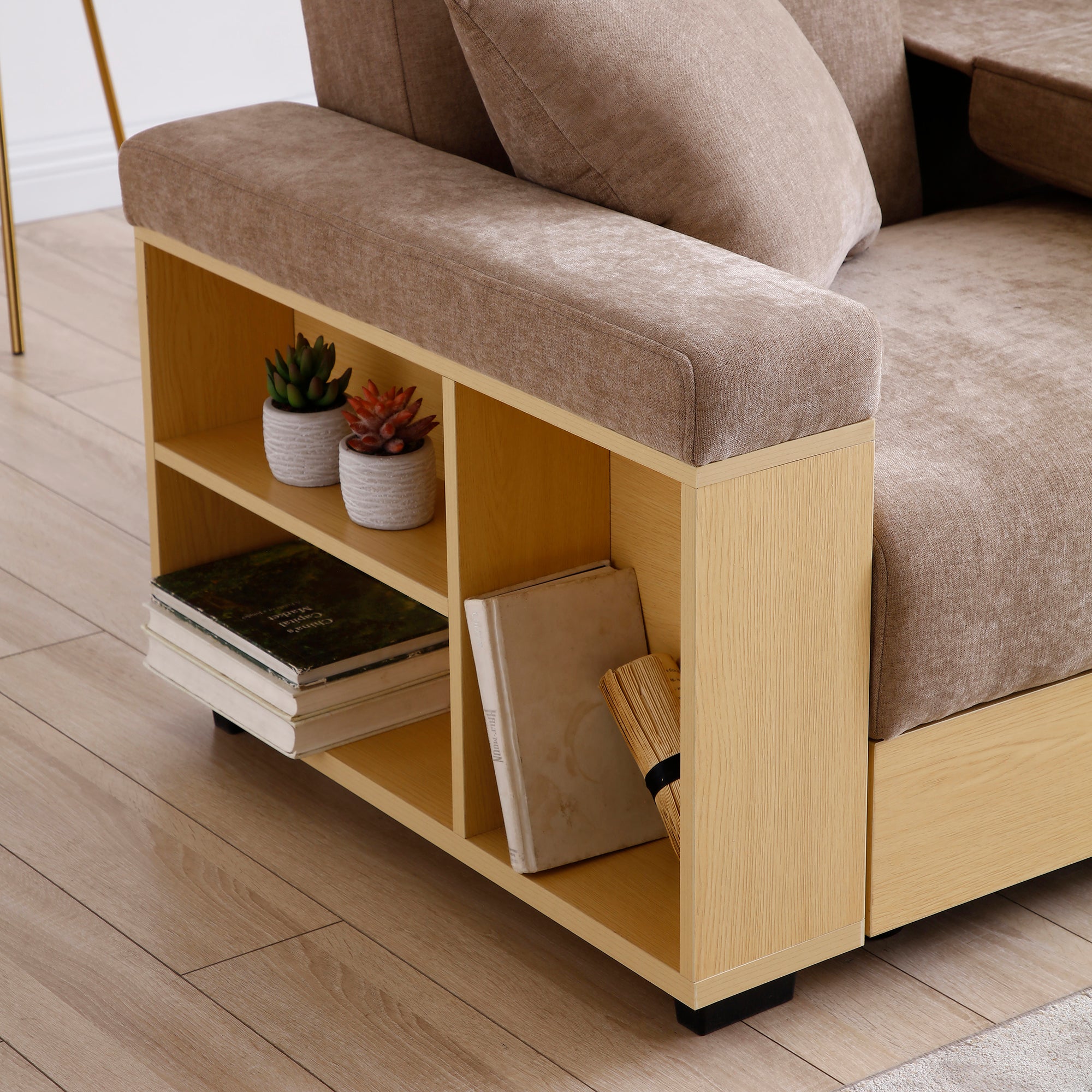 Vibeke Storage Linen Sofa