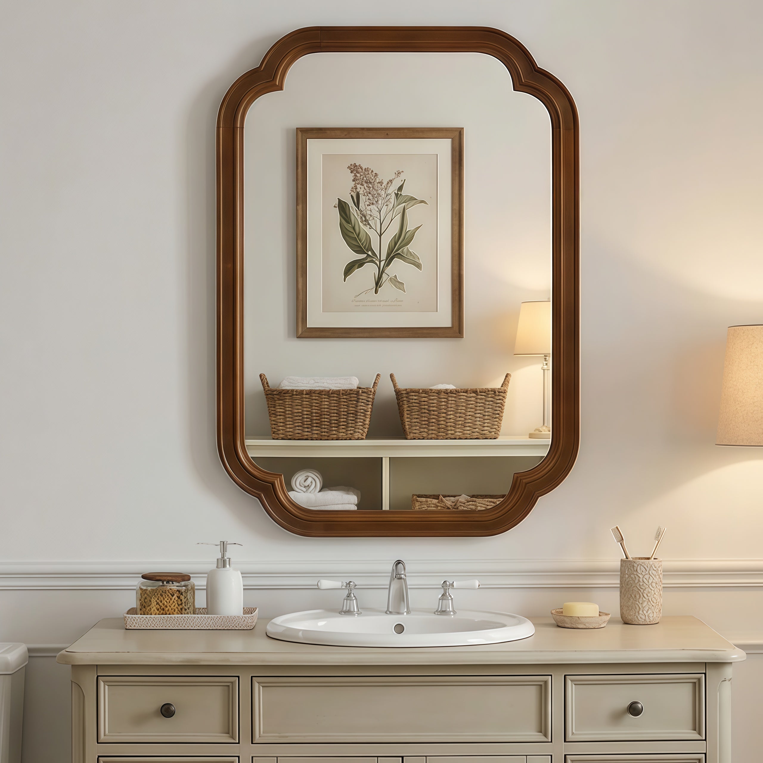 Wilm Round Wall Mirror