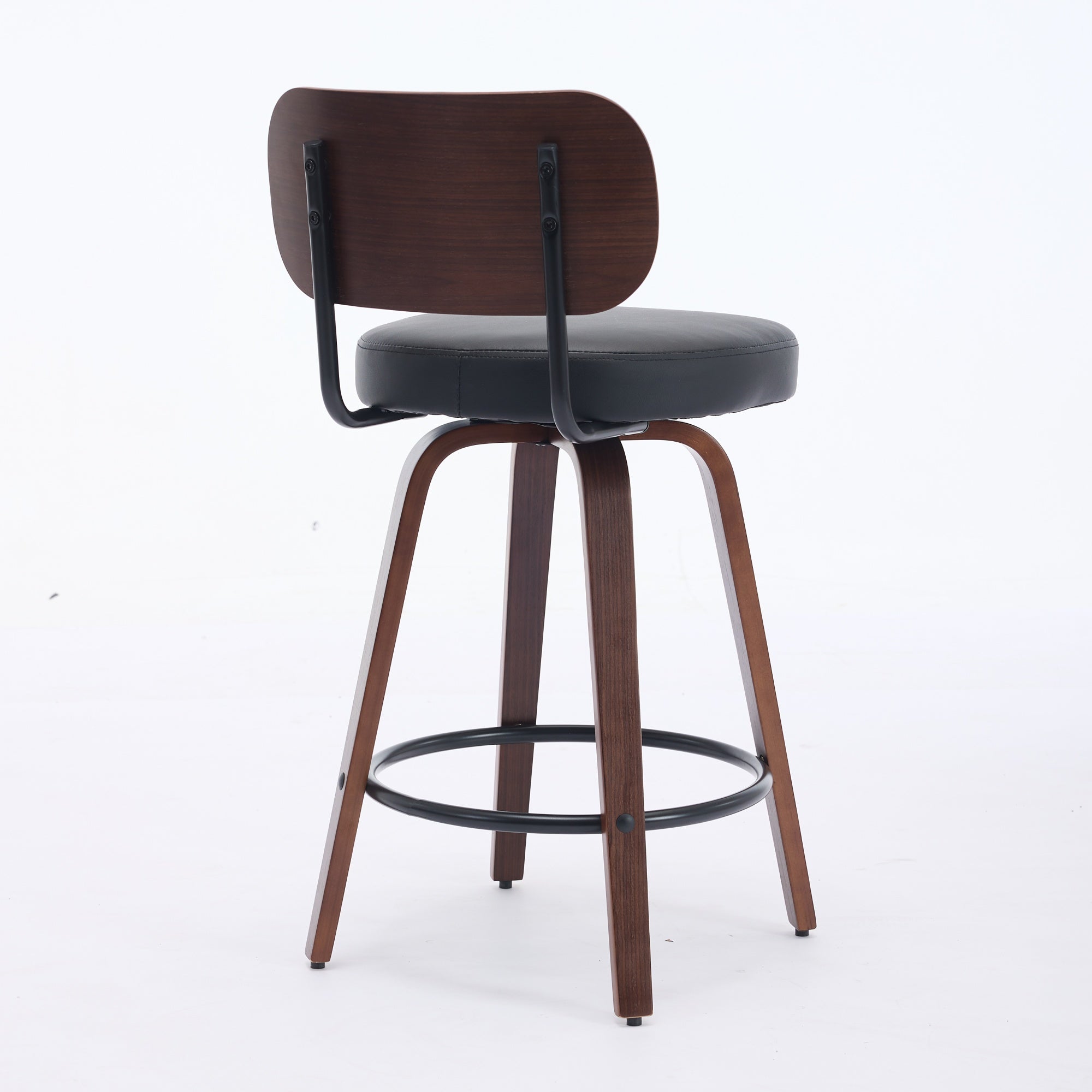 Aina Swivel Walnut Dining Chair