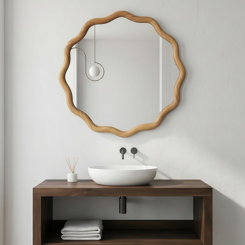 Britt Wavy Wall Mirror