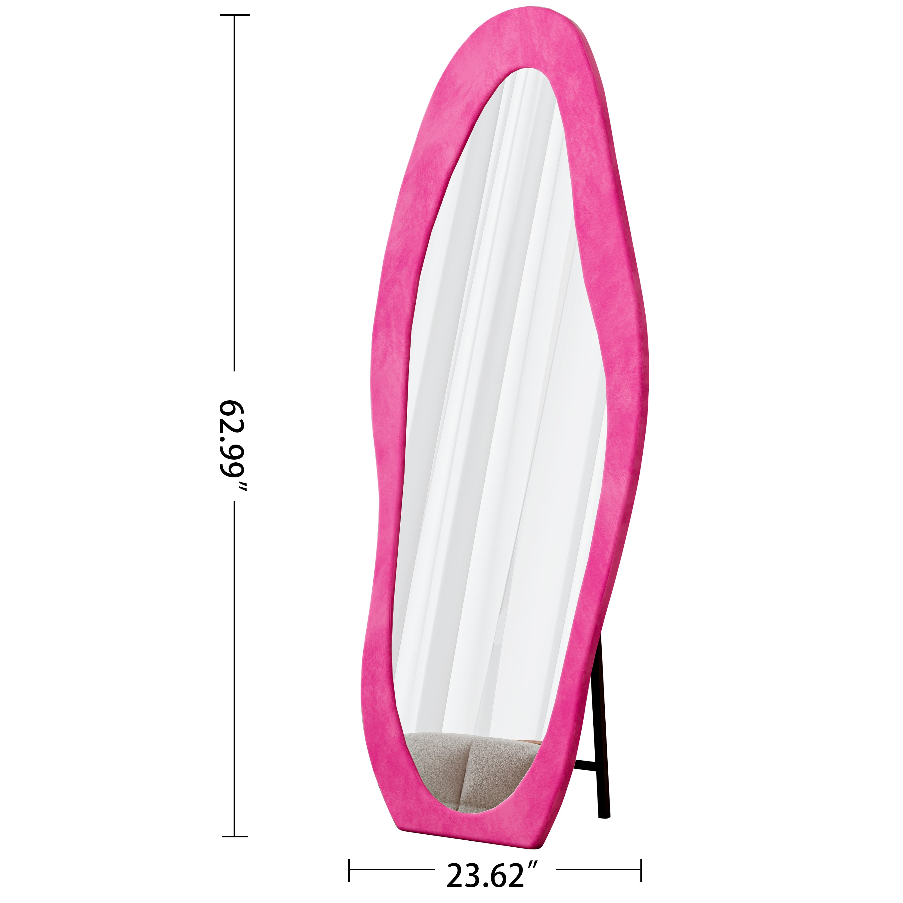 Silje Wave Floor Mirror