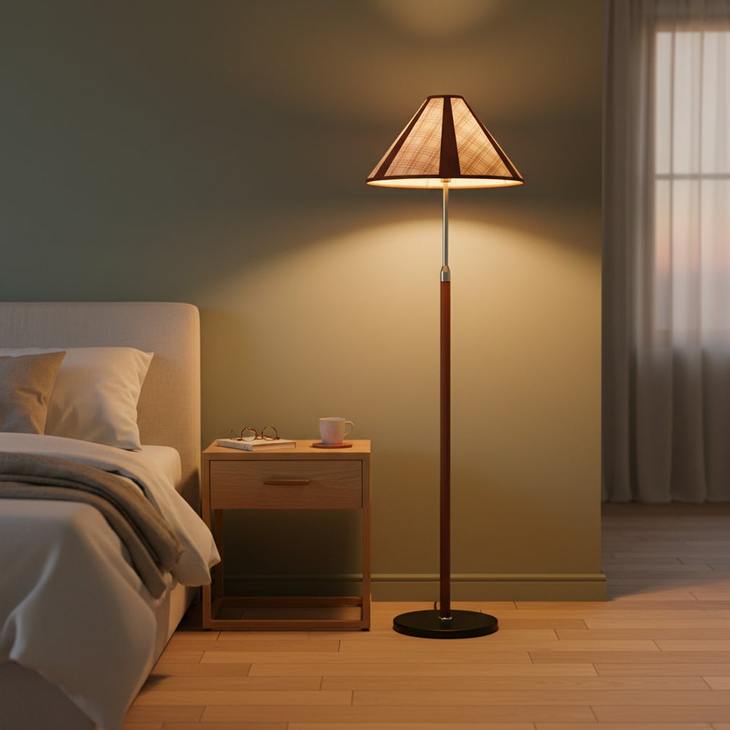 Berislav Floor Lamp - Bedroom Setting