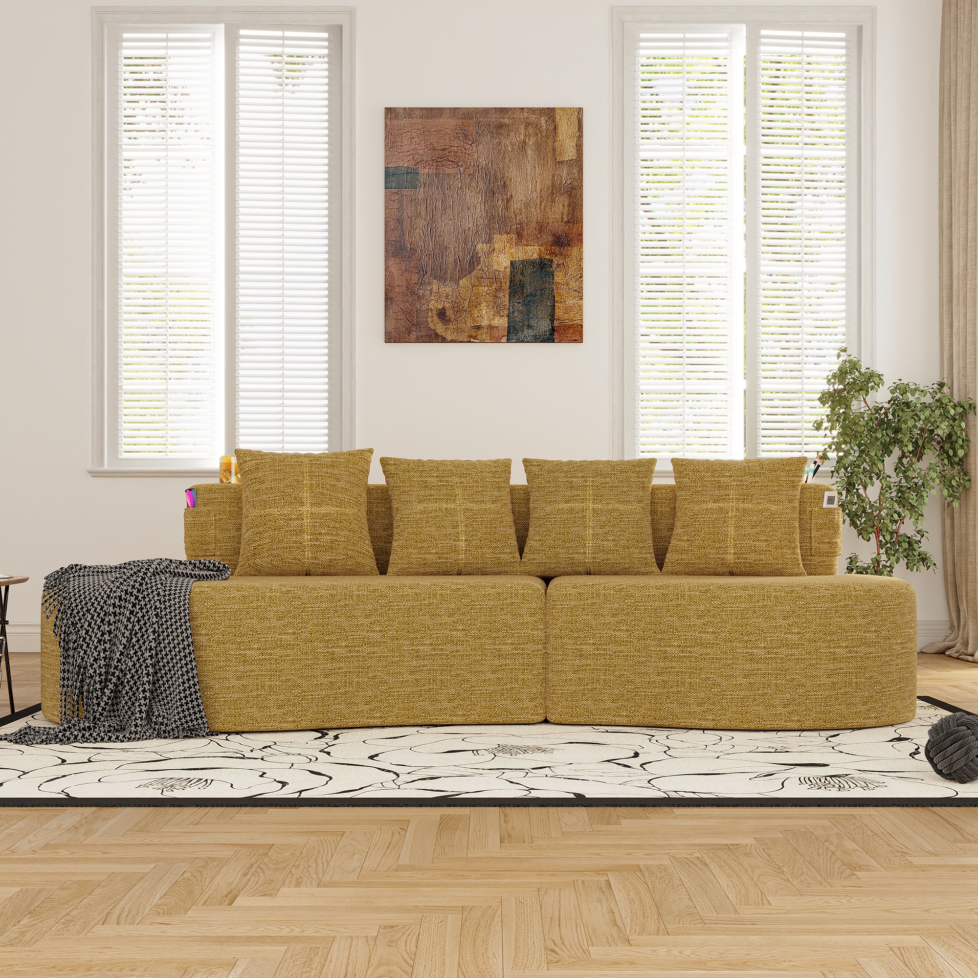 Aksel Curved Sofa