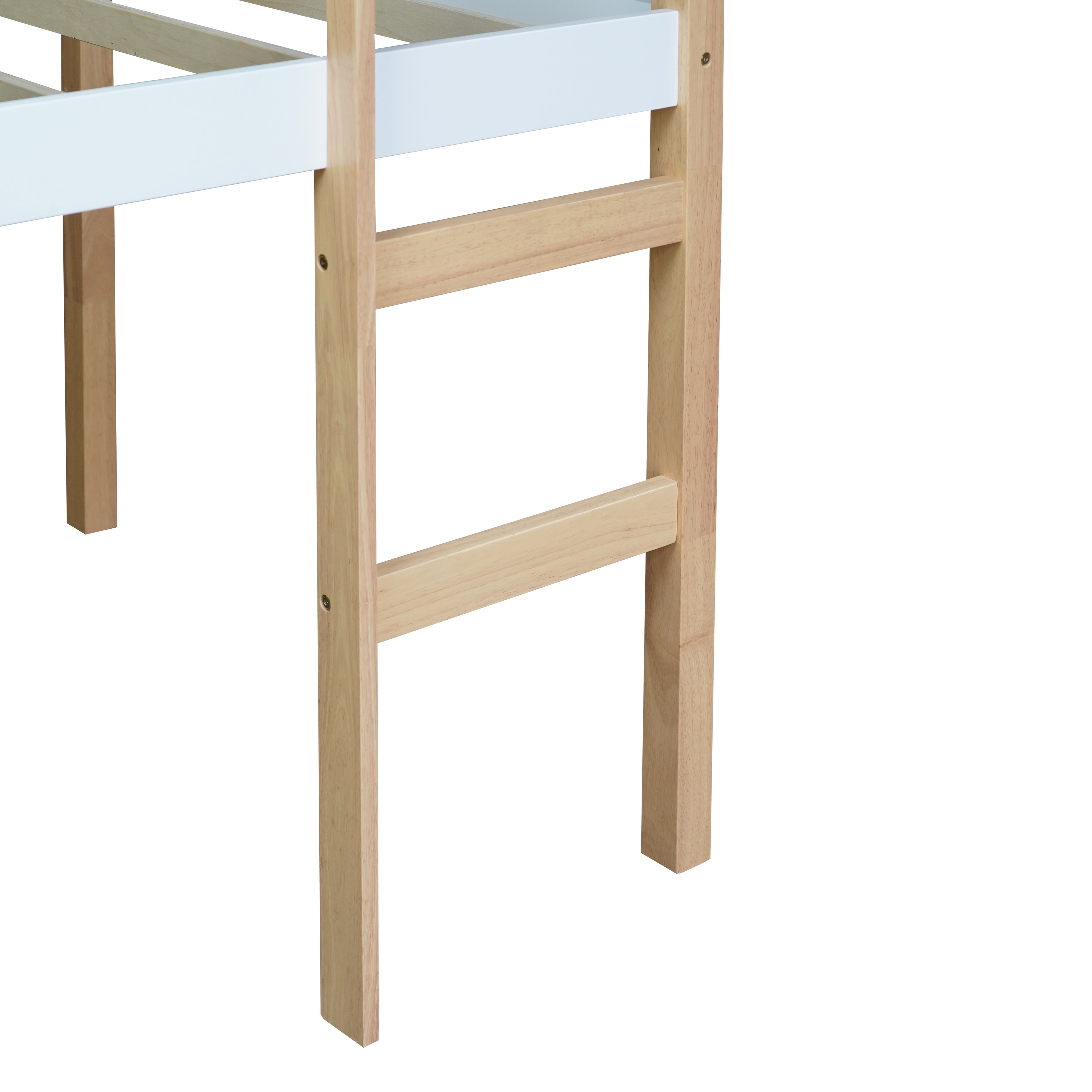Veslemoy Solid Wood Twin Platform Bed Frame