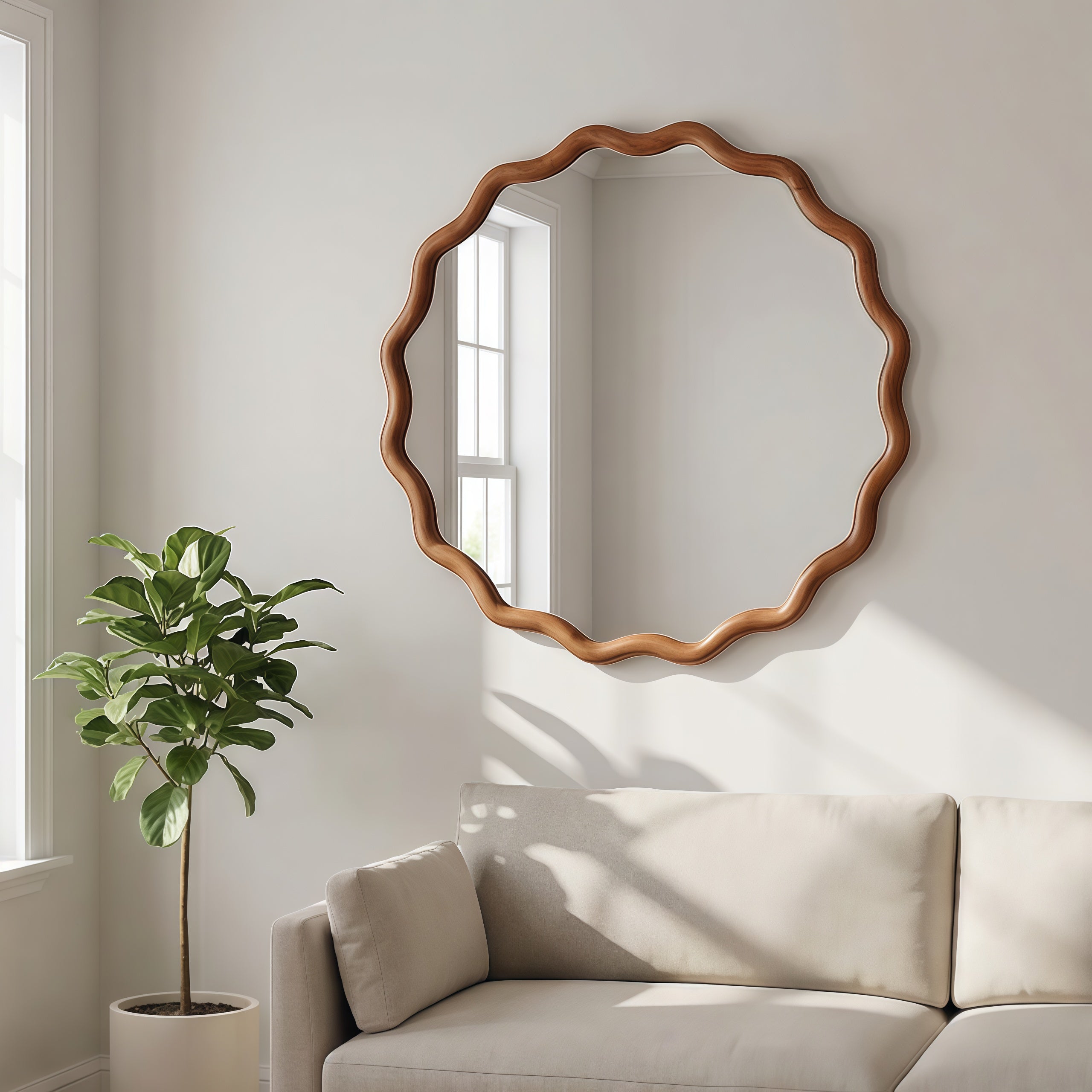 Enno Wavy Wall Mirror