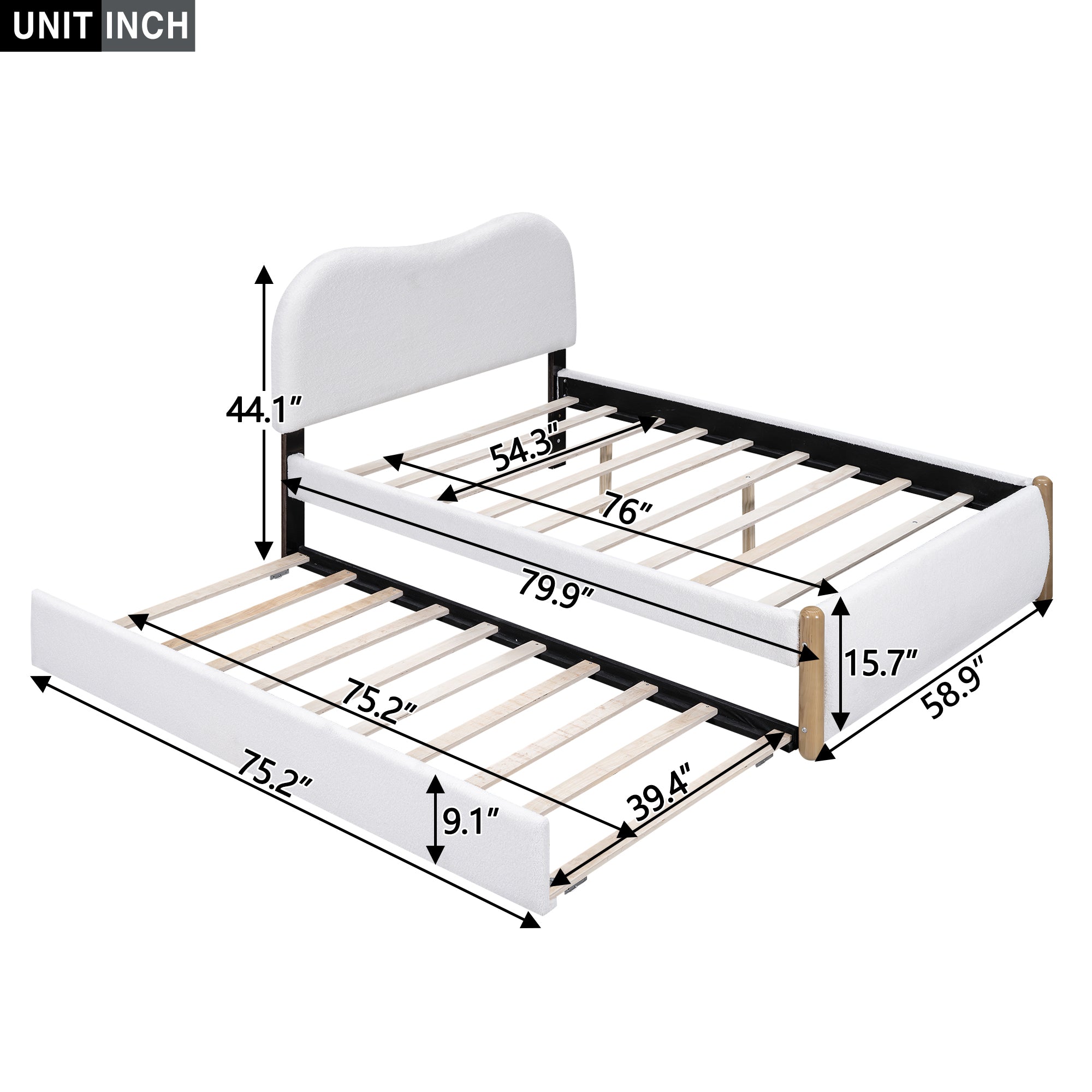 Asger Full Platform Bed Frame
