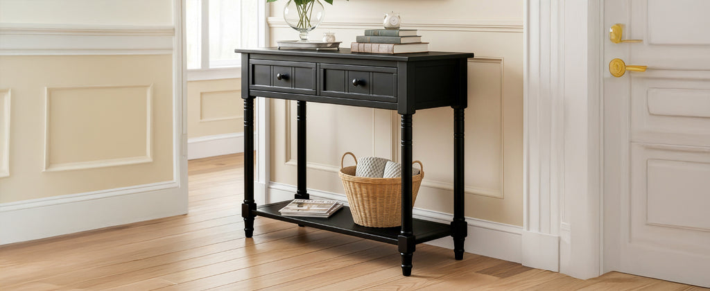 Rolf Solid Wood Console Table