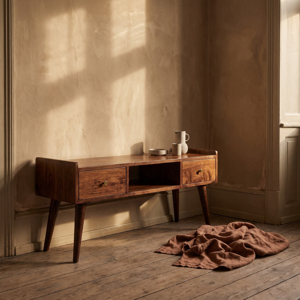 Loke Solid Wood Chest of Drawers