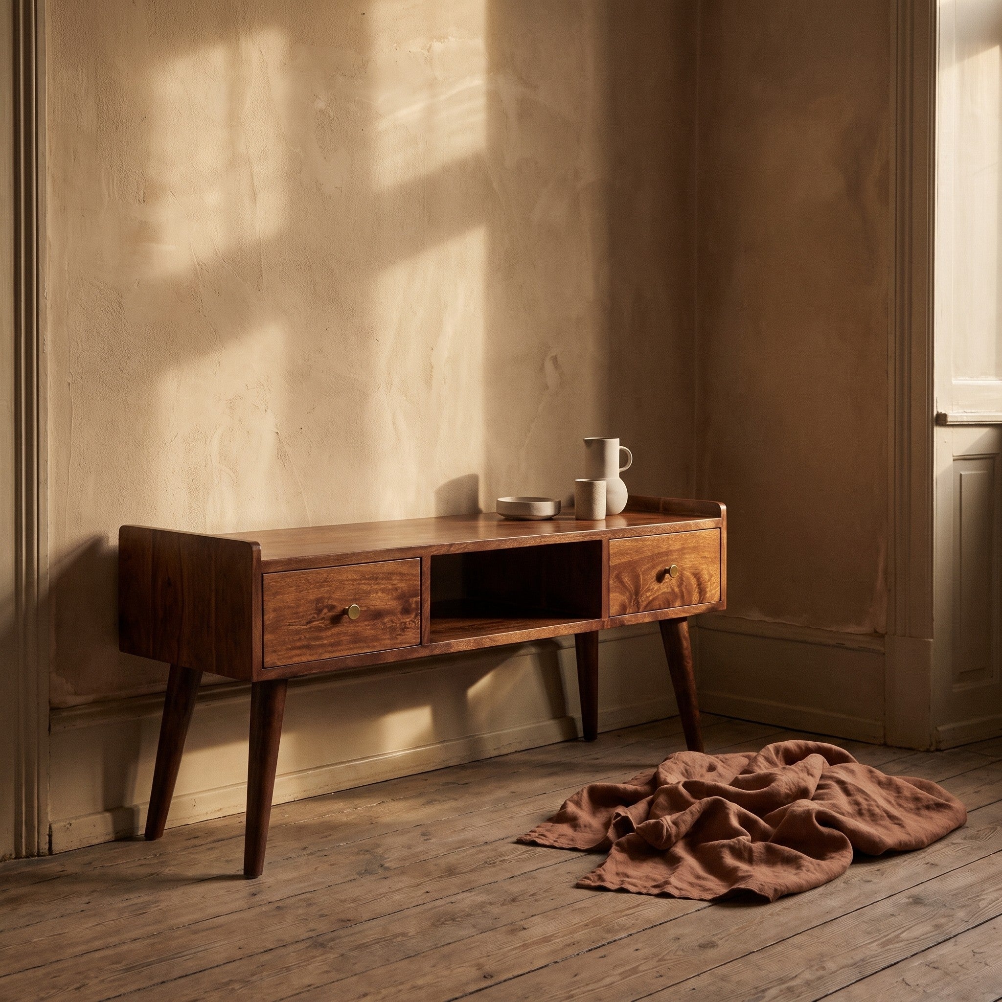 Loke Solid Wood Chest of Drawers