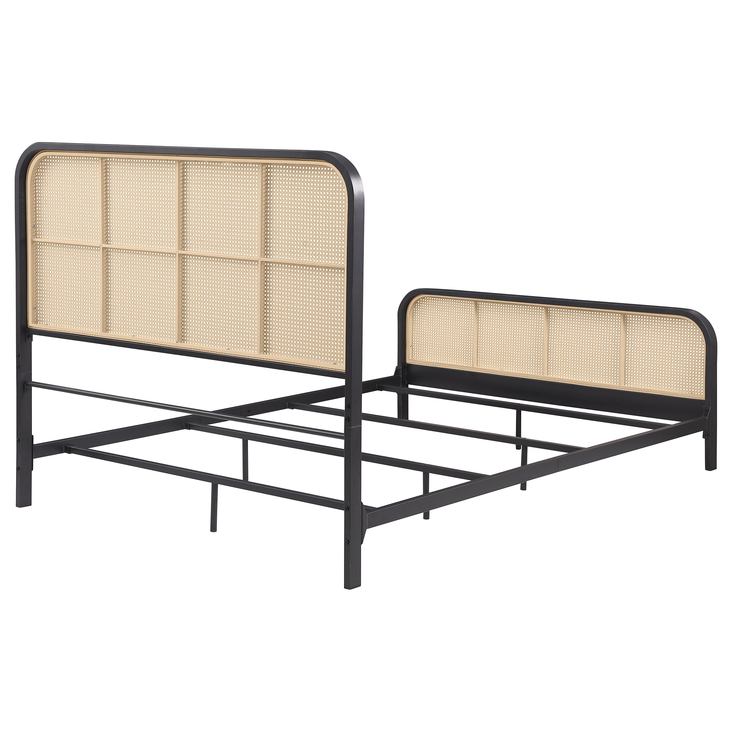 Janne Cane Queen Bed Frame