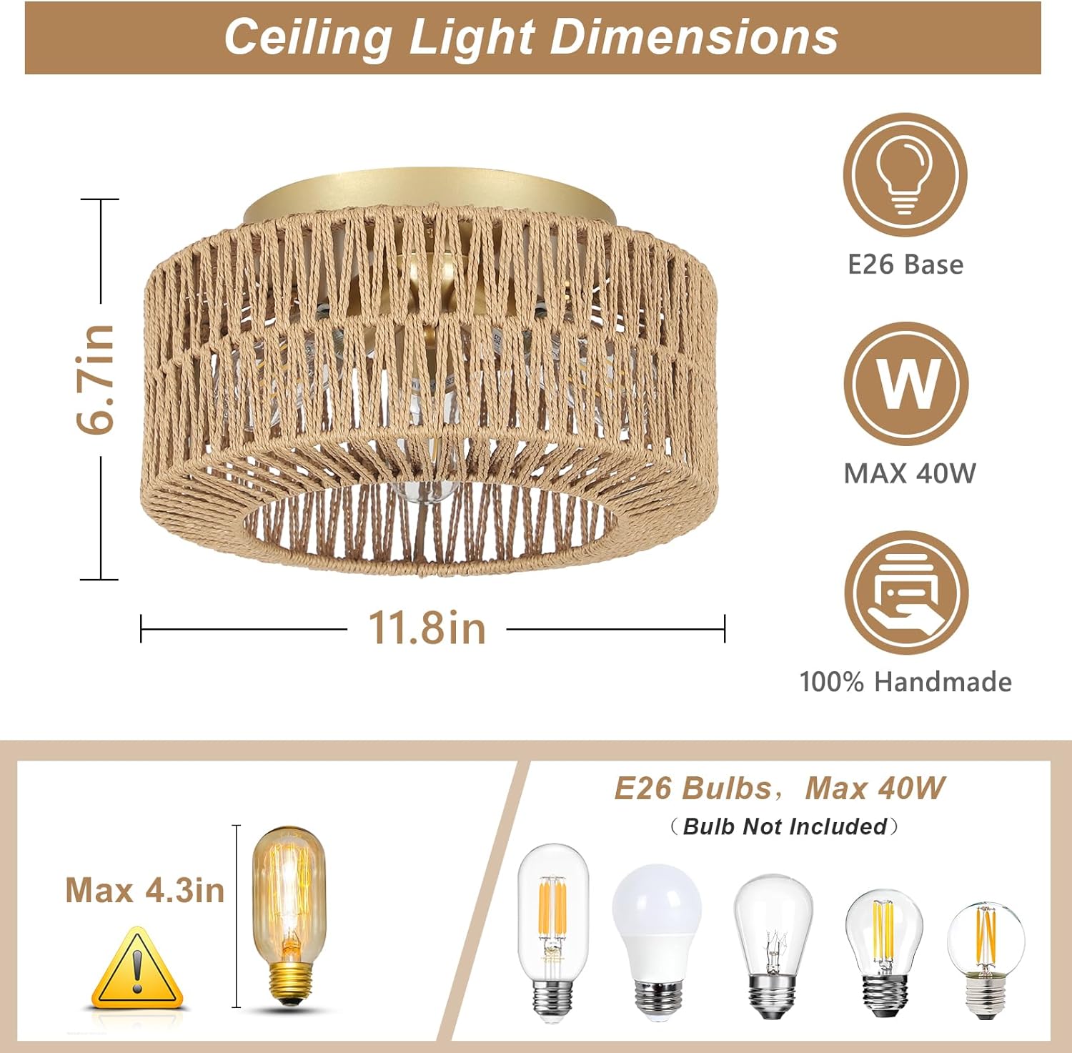 Ipse Rattan Table Lamp