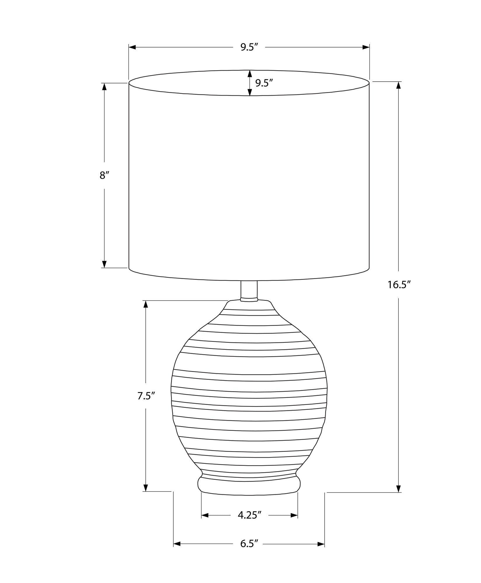 Kaj Ceramic Table Lamp