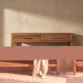 Kolgrim Rattan Console Table