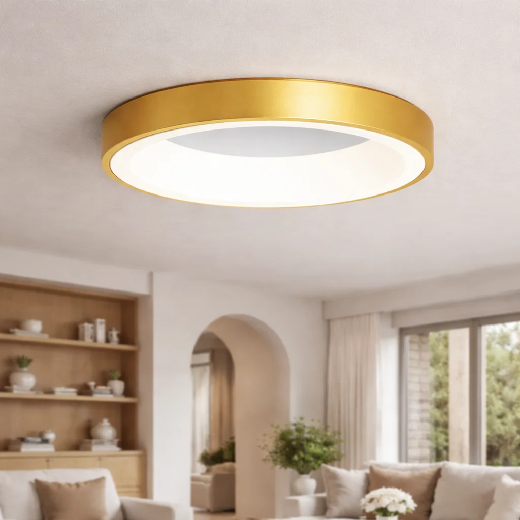 Sfeervolle ronde LED plafondlamp