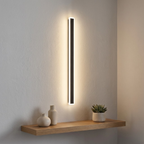 Moderne slanke LED wandlamp