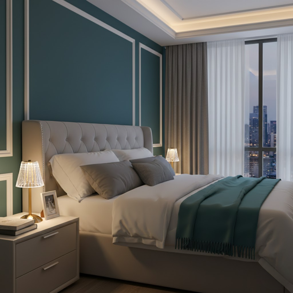 Klassieke sfeervolle kristallen tafellamp