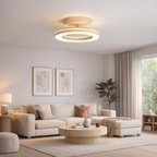 Strakke ronde plafondlamp in Scandinavische stijl